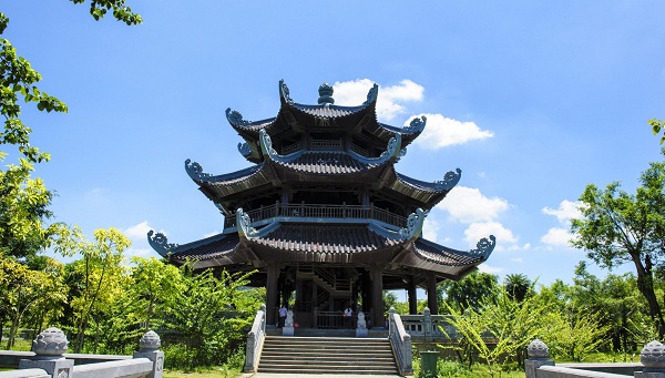 chùa bái đính - tháp chuông